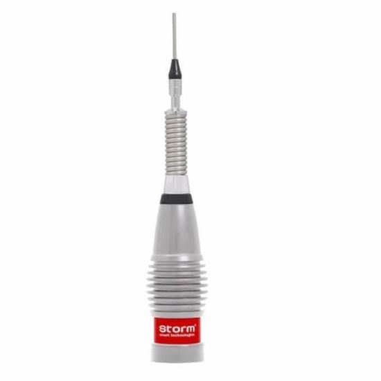 Antena statie 145cm Storm ML145 Turbo Silver, fara magnet