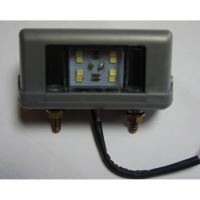 Lampa numar cu 8 LED-uri, gri 81x40 12V (Tipft16), C-35