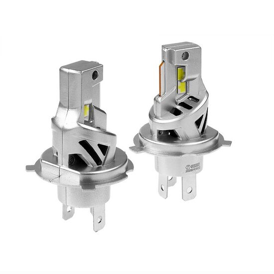 Set 2 becuri H4-H19, LED CSP, 12V, 35W, 4200lm, 6000K, Canbus, HL Retrofit Series, Vision 83301 Carmotion