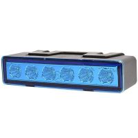 Proiector stroboscopic 12/24V, h32.8 x 146.5, 6 LED-uri, in grila, W117, 899.1  WAS