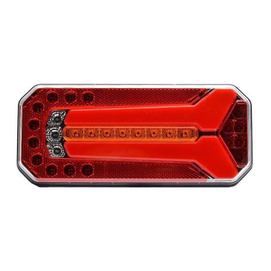 Lampa spate 236x104, 6 functii, semnalizare dinamica W150, 1123 DD L/P C Was