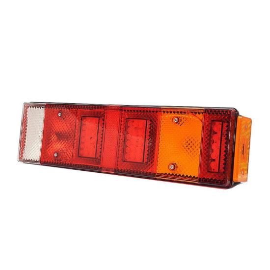 Lampa stop 465x130, 7 functii, LED si bec, hibrid, cu mufa, dreapta, W26DzP 661Sz Was