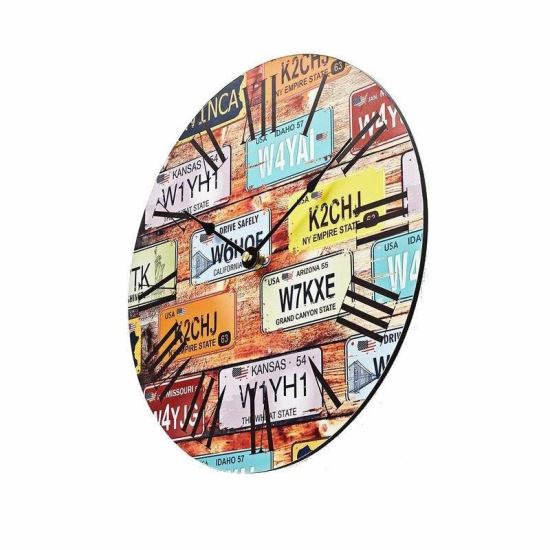 Ceas perete, decor elegant Travel, 30cm, Nedis CLWA007WD30LP