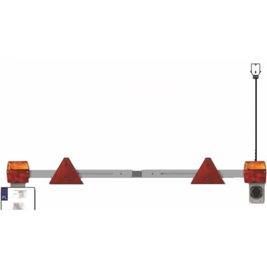 Kit stop lampi MD-002 cu bara extensibila, cablu 10m, RLB06-01 Fristom