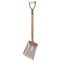Lopata patrata otel, moale, coada cu maner, 38, 1.5x280x350mm YKS DISSH91