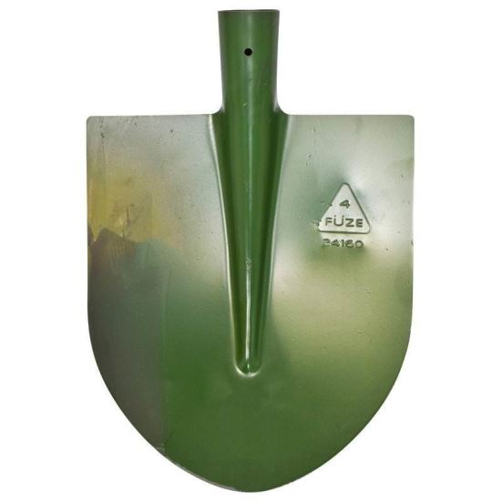 Cap de lopata din otel moale, fi42, 1.5x255x280mm, varf ascutit DISDP92