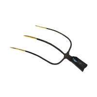 Furca metal elvetiana cu 3 coarne, fi40, fara maner DISSH93