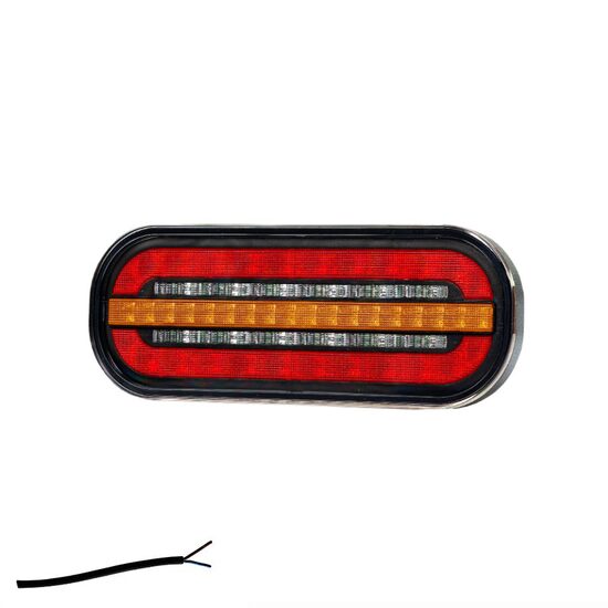 Lampa spate 185x75, 3 functii, LED, semnalizare dinamica, FT-320-LED Fristom