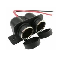 Priza bricheta auto 12-24V, cu capac, cu 2 prize 42238 CarCommerce
