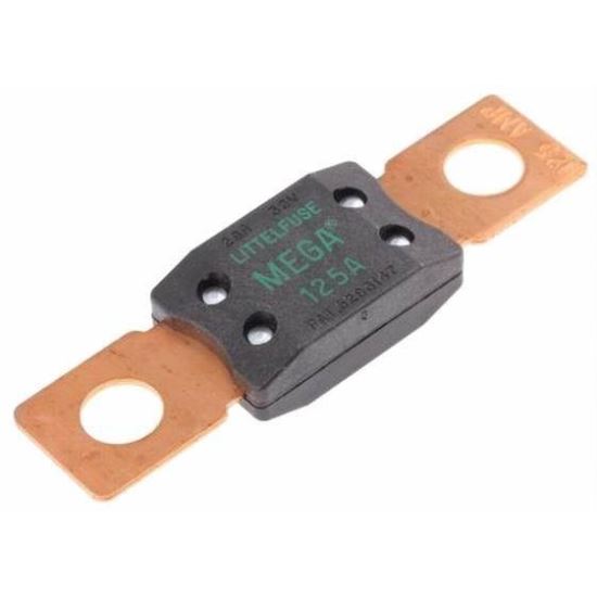 Sigurante MEGA cu urechi, 125A / 32V, 68x16x10mm Littelfuse 298125