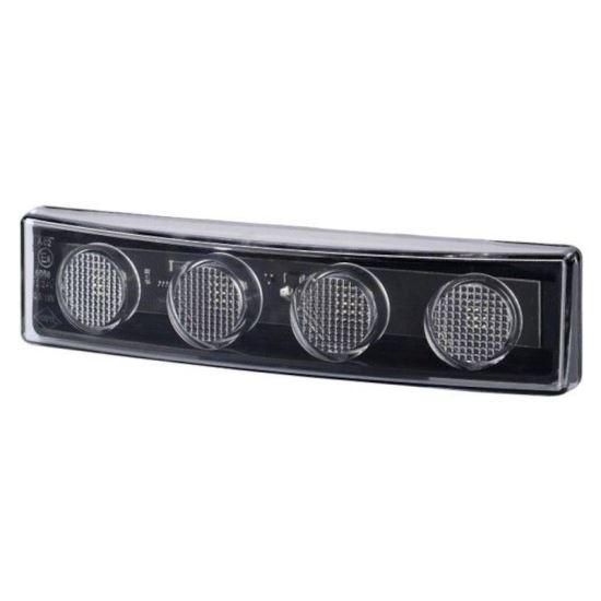 Lampa gabarit 180x45, LED, alba, Scania 4&R, LD651 Horpol