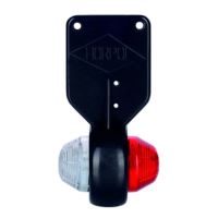 Lampa gabarit cu brat 98mm, LED, stanga, LD368L Horpol