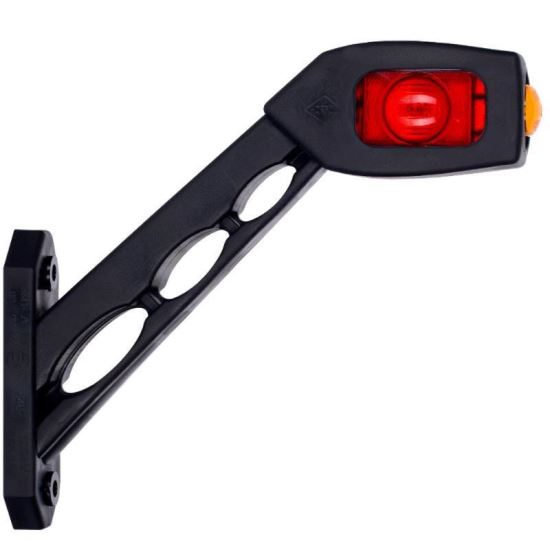 Lampa gabarit cu brat 178mm, LED, 3 functii, dreapta, (tip Hella), LD518/P Horpol