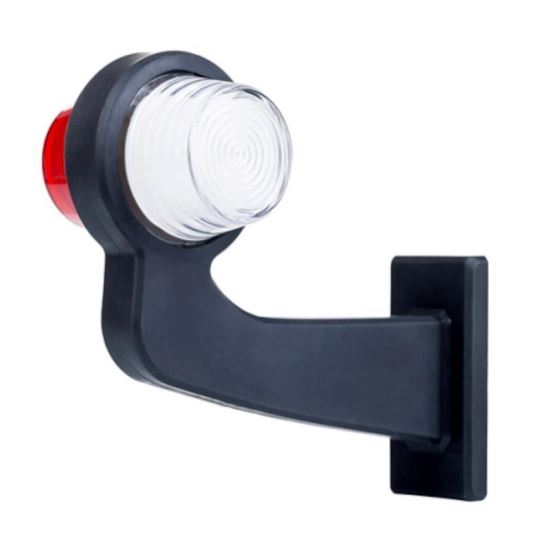 Lampa gabarit cu brat de 192mm, cotit la 90°, LED, NEON, dreapta, LD 2605 Horpol