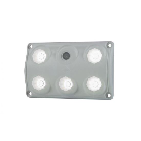 Lampa interior plafoniera 120x75, LED, 2 moduri, cu intrerupator LWD 2153 Horpol