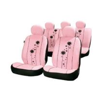 Set huse auto poliester cu airbag roz Urban Girl FUND96P Race Sport