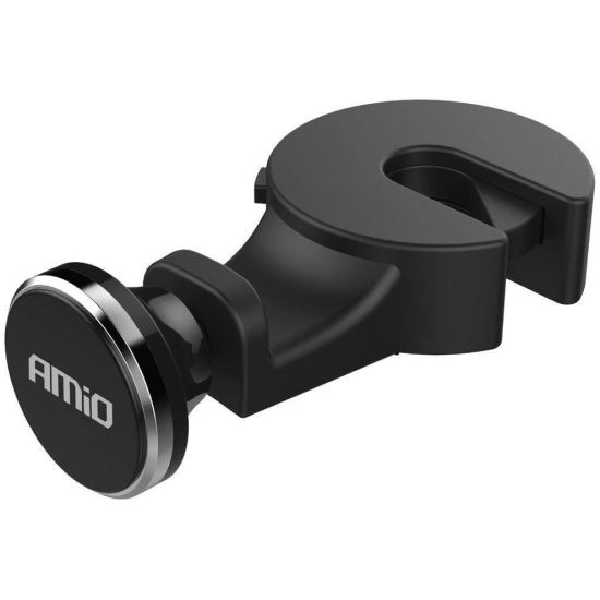 Suport telefon/plase, prindere pe tetiera, magnetic, 02362 Amio