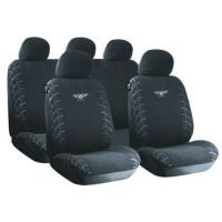 Set huse auto poliester cu airbag negru Vermont RaceSport FUND209 Sumex 