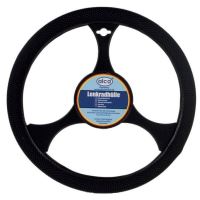 Husa volan 37 - 39cm sintetica antiderapanta neagra 591.00 Alca  