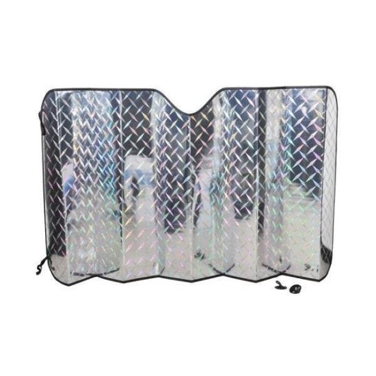 Parasolar 150x 80, aluminiu, pliabil, van, camion, efect holograma 0351 Automax