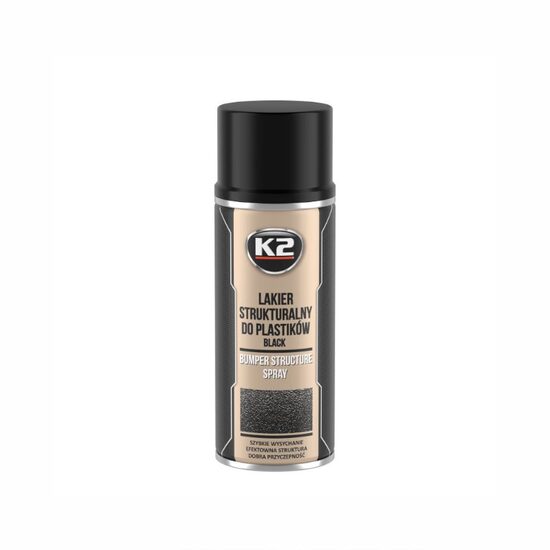 Spray vopsea texturata, 400ml, pentru bara protectie, Bumper Structure Spray, L345 K2