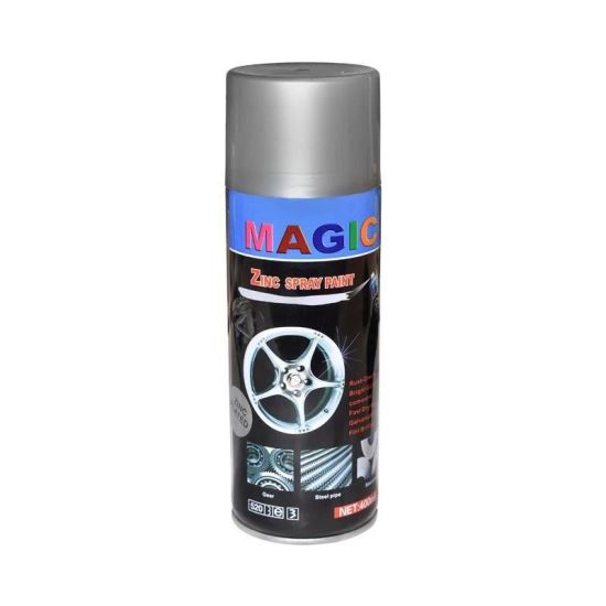 Spray vopsea Zinc galvanizare la rece, 400ml Magic