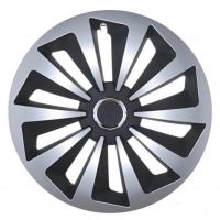 Capace roti 14'' Jestic Fox II cu inel, grafit cu argintiu