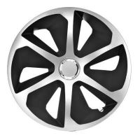 Capace roti 14'' Jestic Roco II cu inel, grafit si argintiu