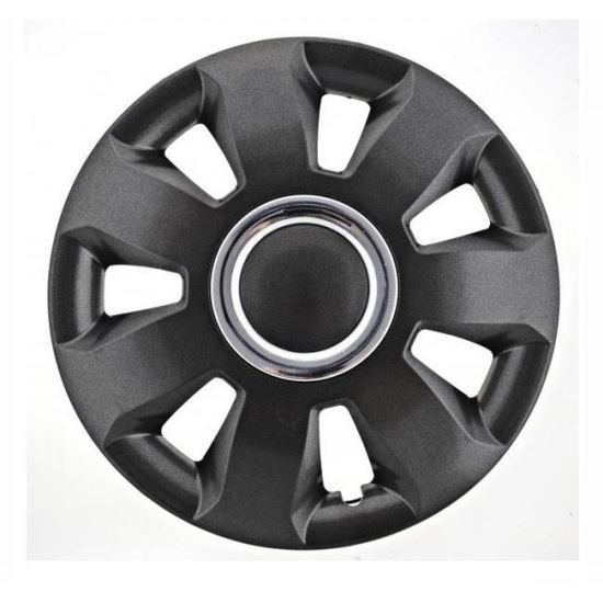 Capace roti 13'' Jestic Ares grafit cu inel mare 