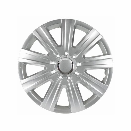 Set 4 capace roti 14inch, Magnum Pro, argintiu cu inel cromat, Argo