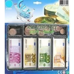 Odorizant braduleti EURO Bancnote, Numismat, panou 60 bucati, Auto NBV