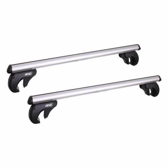 Set bare portbagaj transversale, 135cm, cu prindere pe bare longitudinale, CRR-02 02587 Amio