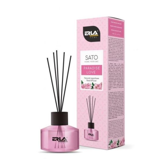 Odorizant ambiental parfum cu betisoare Paradise Love Erla