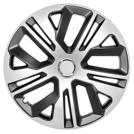 Capace roti 15'' Jestic Raven II cu inel, grafit cu argintiu