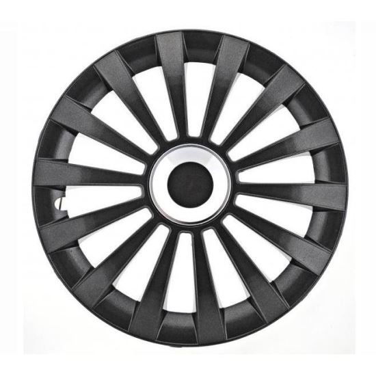 Capace roti 16'' Jestic Meridian cu inel, grafit