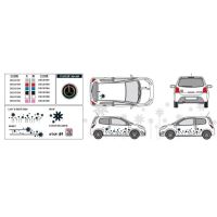 Autocolant Car Deco Urban Girl