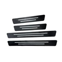 Abtibild protectie praguri interior, 40-60cm, carbon, set 4 bucati, MKT-4pcs 