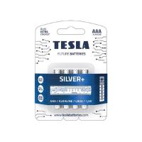 Baterie Zinc Carbon Tesla Blue+, set 4 bucati AAA (R3) Tesla