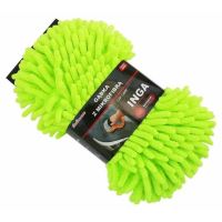 Laveta burete cu 2 fete,  cu microfibra 18x11x5.5cm INGA 42683 CarCo