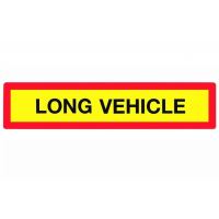 Autocolant reflectorizant Long Vehicle set 40x10cm H. Lucas