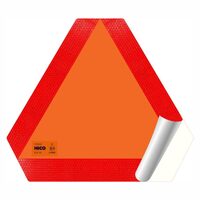 Triunghi reflectorizant pentru vehicul lent, remorca, autocolant TWY130 Hico