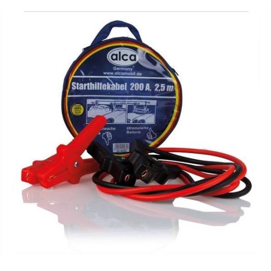 Cablu curent 200A 2.5m borseta 404.30 Alca (100% Cu)