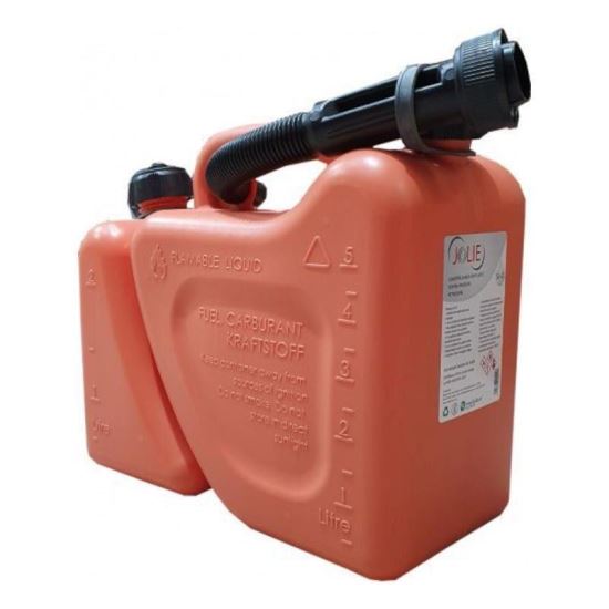 Canistra cu 2 compartimente, pentru produse petroliere, 5L+2L, JOLIE
