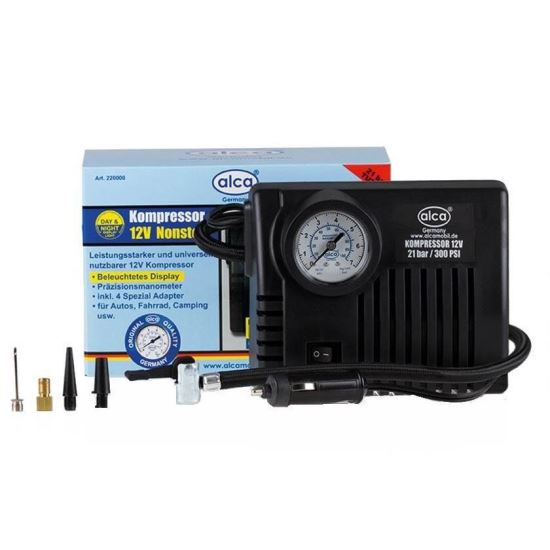 Compresor aer 12V, 21bar 300PSI NonStop 220.00 Alca