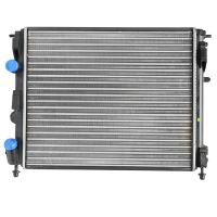 Radiator racire motor, Dacia Logan, Solenza, Papuc, cu A/C, 7700428082, AA45, BK50002  