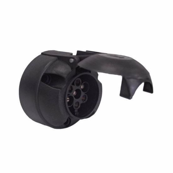 Priza remorca 7 pini, 12V, plastic, cu talpa, blister 7182 Automax 