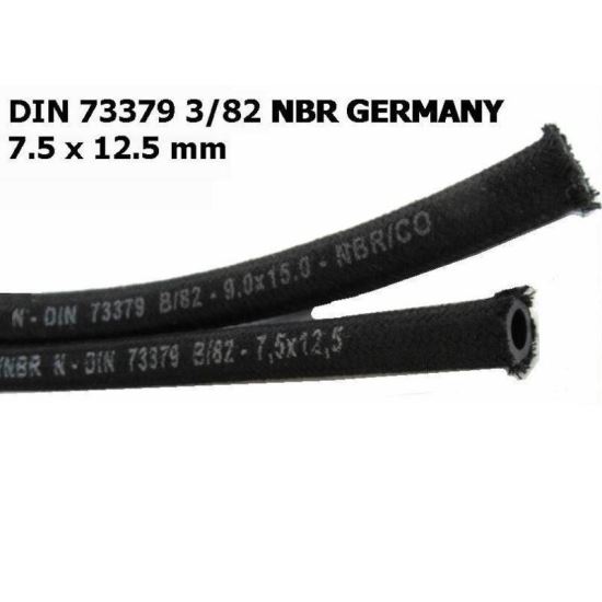 Furtun combustibil, panzat, NBR, interior fi 7.5 0600 Cohline