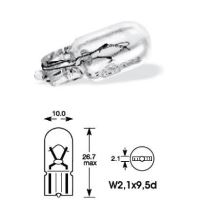 Bec soclu sticla fara dulie 24V/5W W5W T10 1426 Sumex