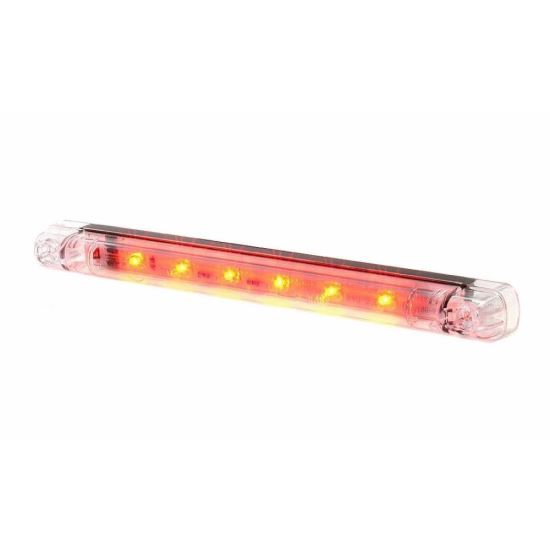Lampa suplimentara frana, 237mm, 6 LED-uri, 9-36V W87 681 Was