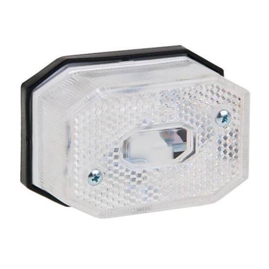 Lampa gabarit, 65x42, bec, alba, FT-001-B Fristom 